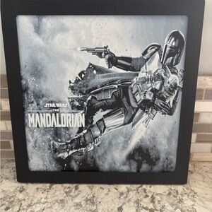 Star Wars The Mandalorian Wall 3D-Printed Wall Art